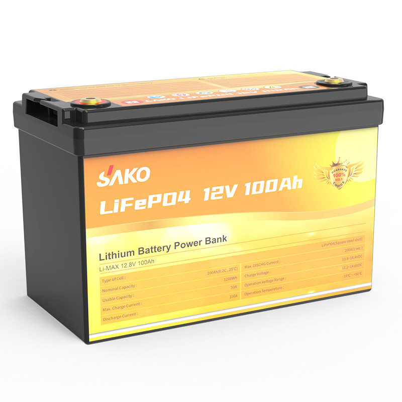 Sako12.8V 100AH (LiFePo4) Lithium Battery